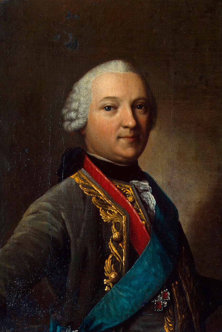 Porträtt av Caspar von Saldern