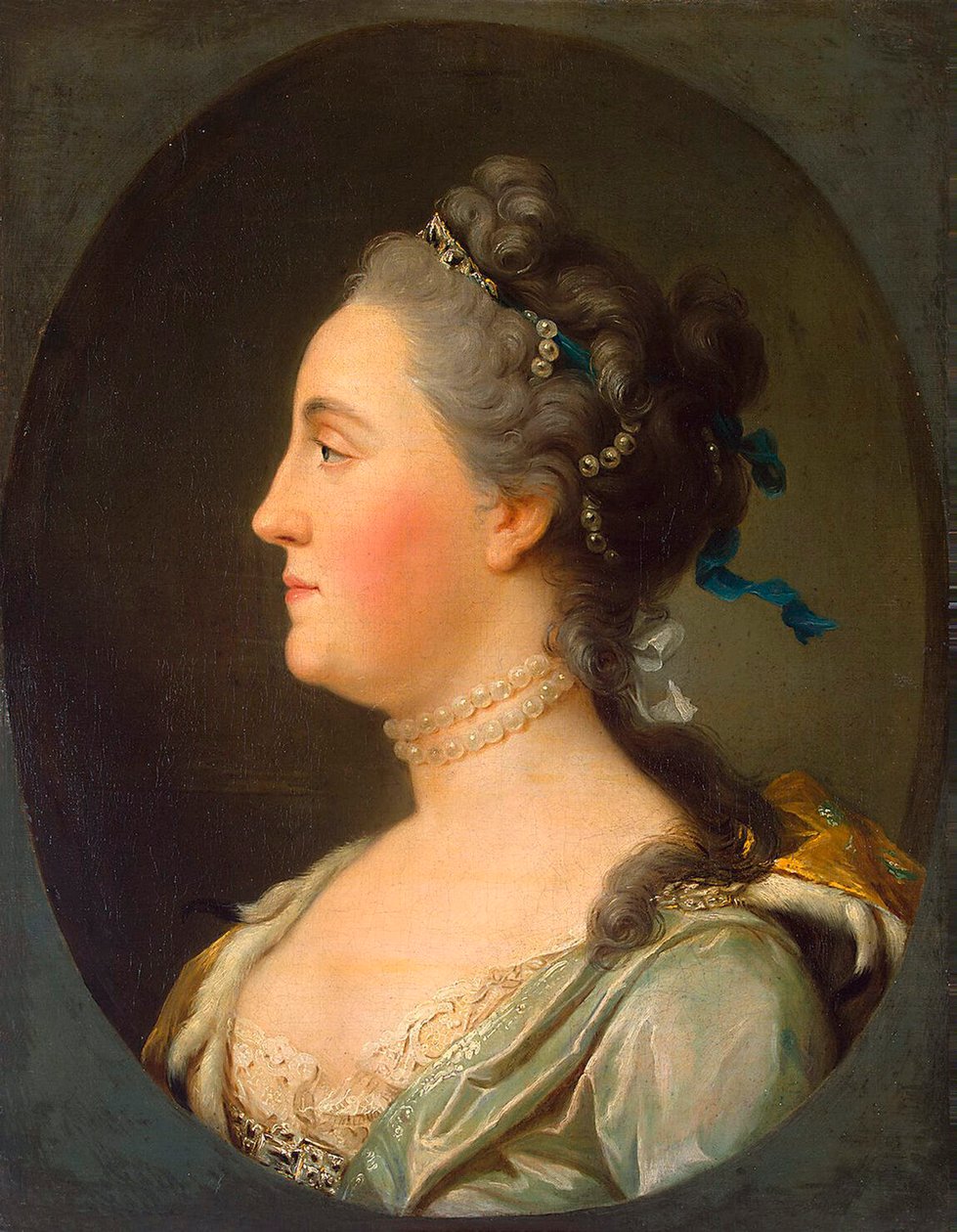 Porträtt av kejsarinnan Katarina II