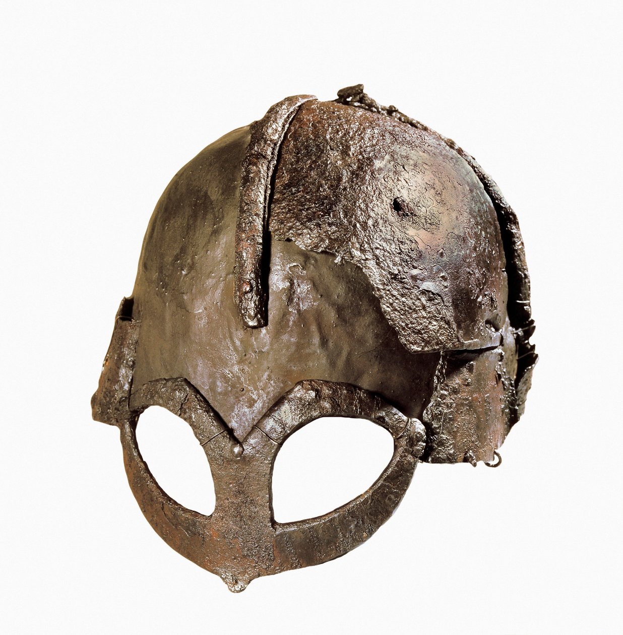 vikingahjälm Gjermundbu, funnen i Ringerike, Norge av Viking Viking