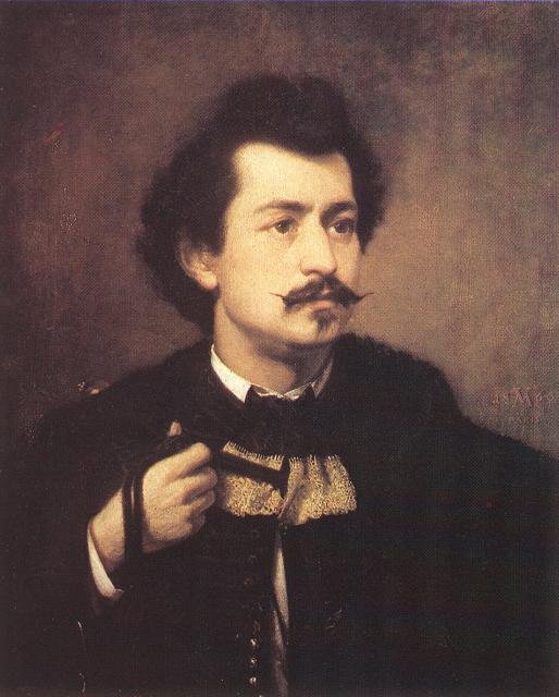 Self-portrait. av Viktor Madarász