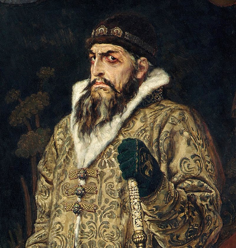 Tsar Ivan den förskräcklige av Viktor Mikhaylovich Vasnetsov
