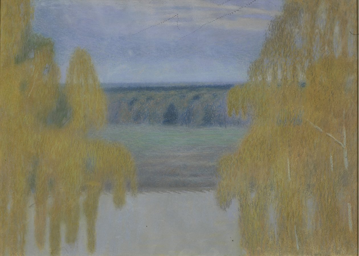 Hösten, 1905 av Viktor Elpidiforovich Borisov Musatov