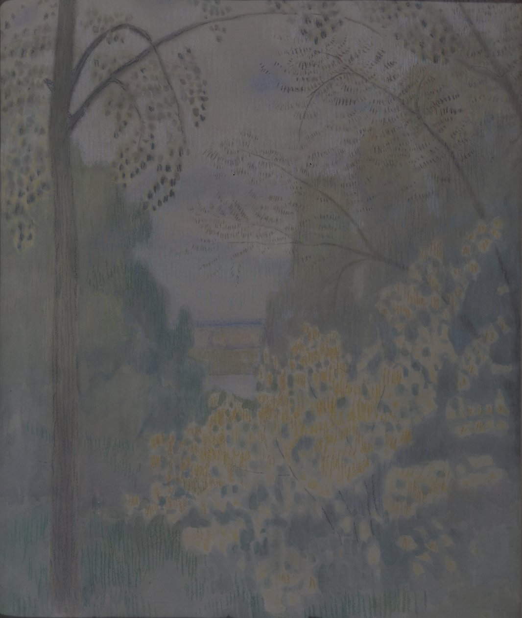 Nötträd, 1905 av Viktor Elpidiforovich Borisov Musatov