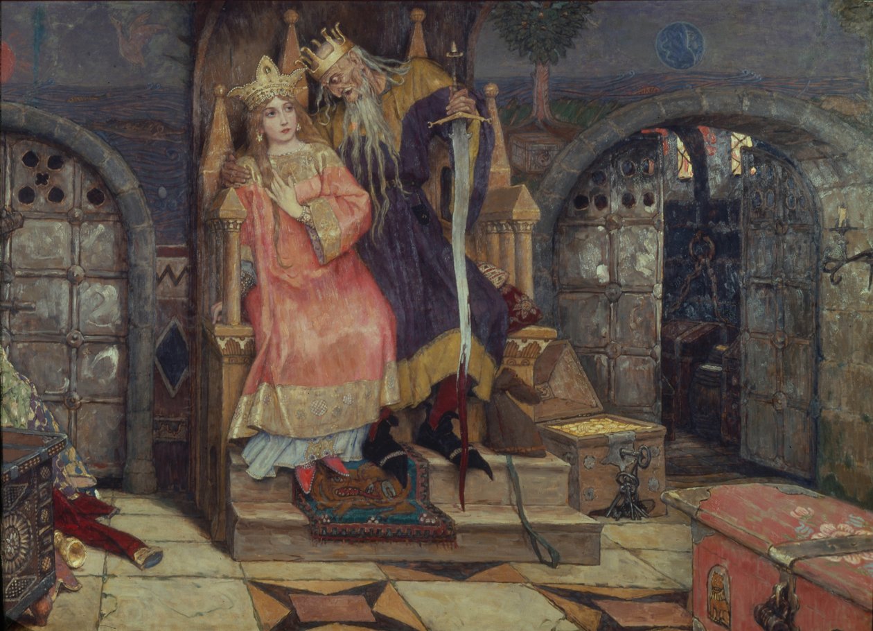 Koschei den odödlige, 1917-1926 av Viktor Mikhaylovich Vasnetsov