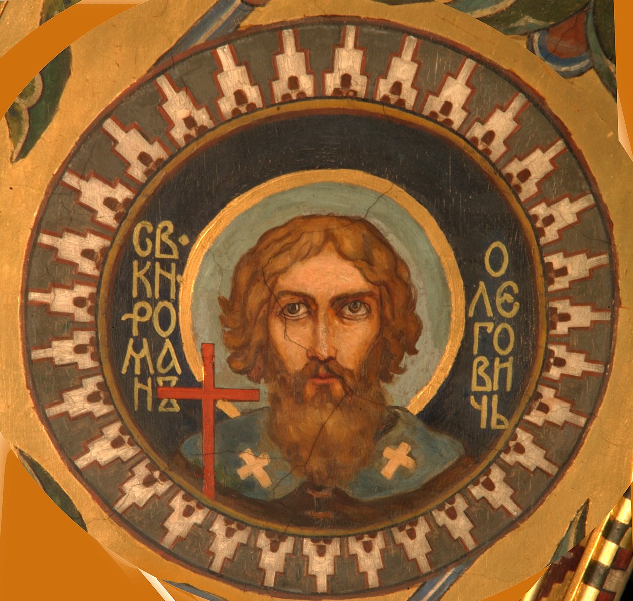 Den helige prins Roman Olegovich av Ryazan, 1885-1896 av Viktor Mikhaylovich Vasnetsov