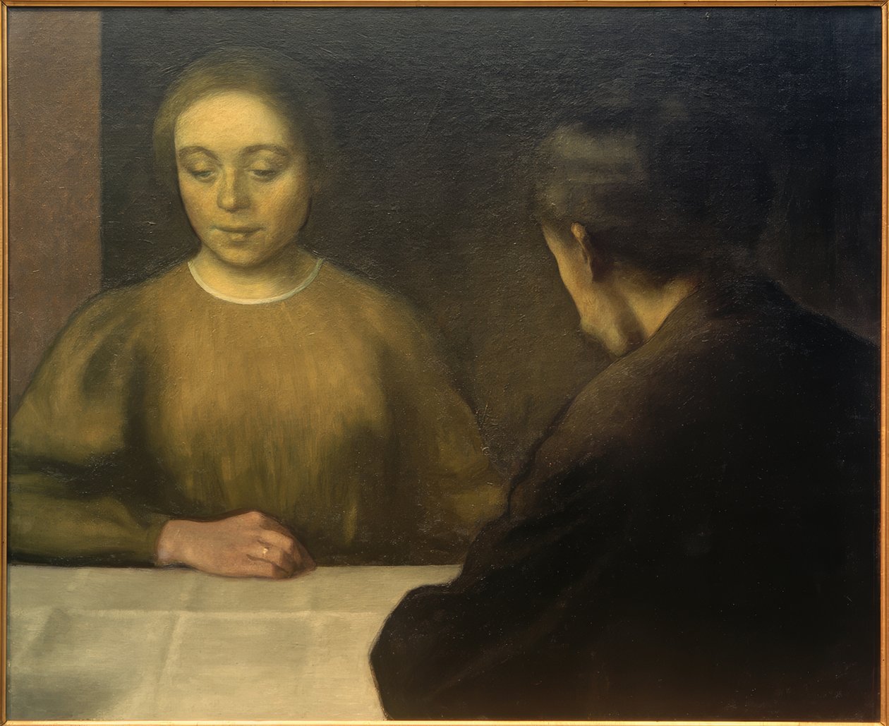 Paret Hammershöi av Vilhelm Hammershoi