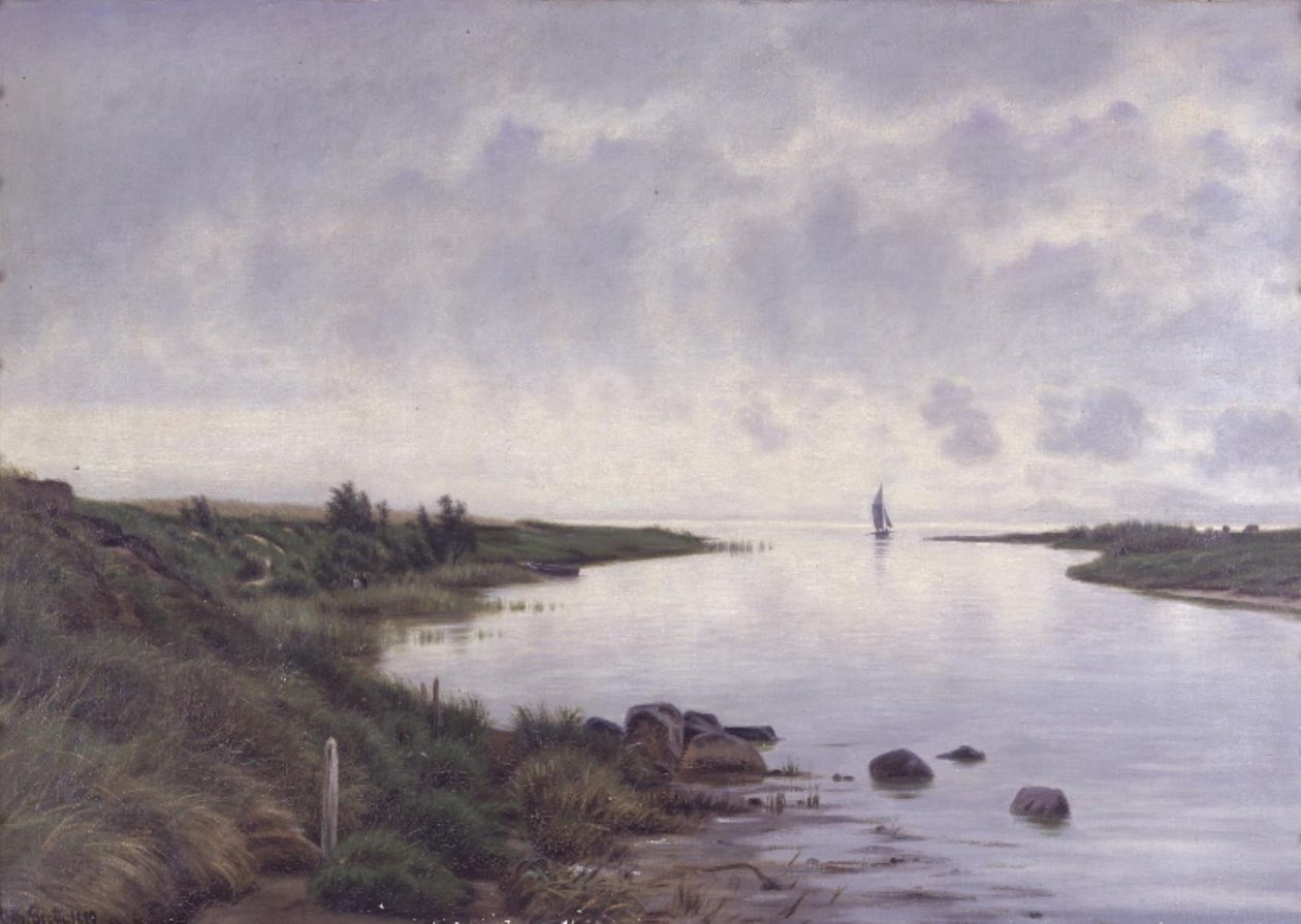 Flodens utlopp av Vilhelm Groth
