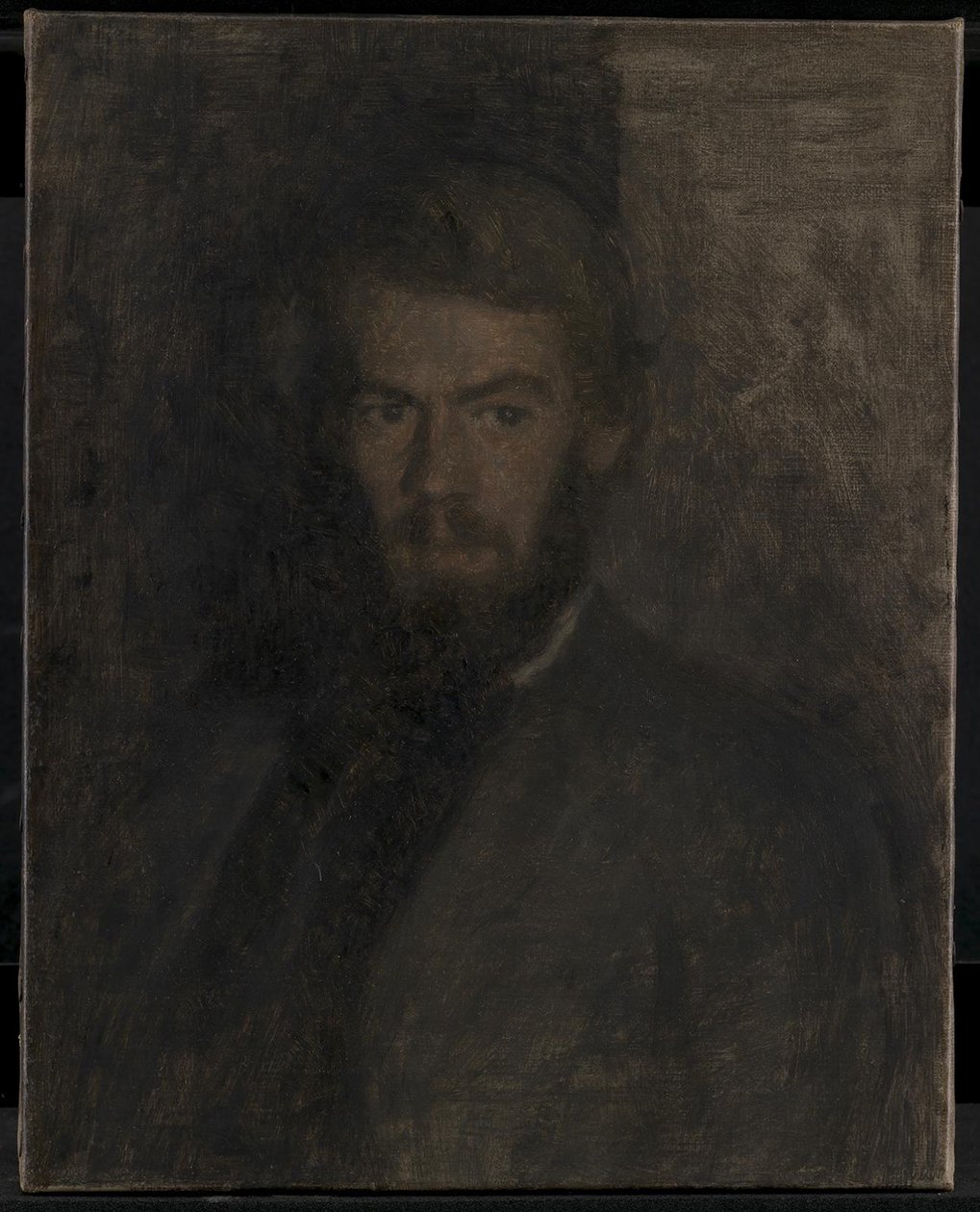 Henry Madsen. Skiss av Vilhelm Hammershøi