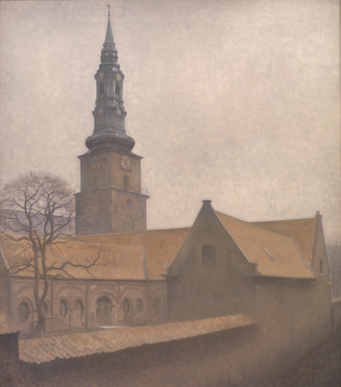 Peterskyrkan, Köpenhamn av Vilhelm Hammershøi