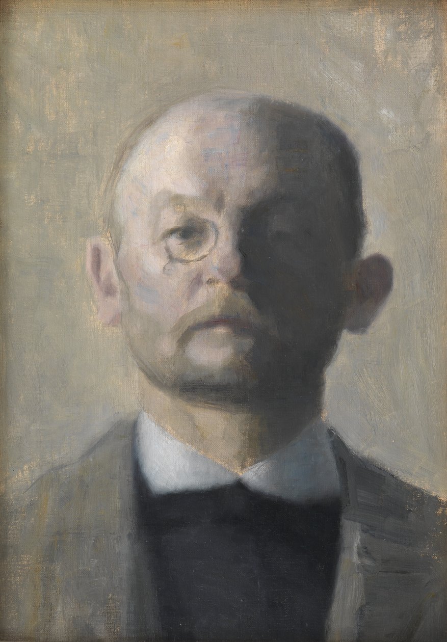 Målaren Kristian Zahrtmann av Vilhelm Hammershøi
