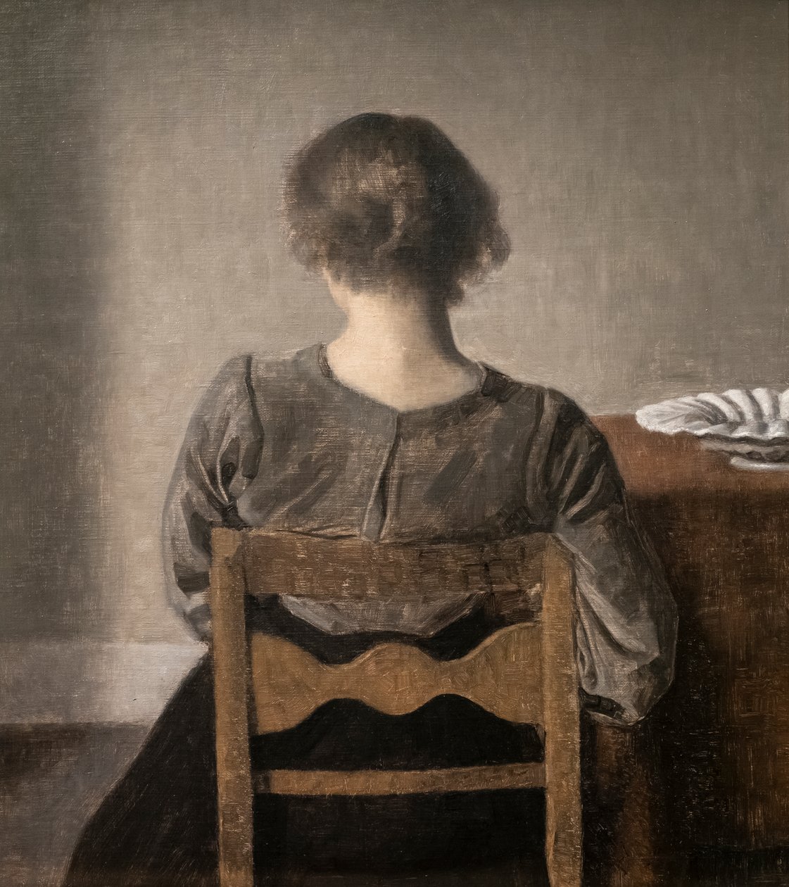 Hvile även kallad Repos av Vilhelm Hammershoi