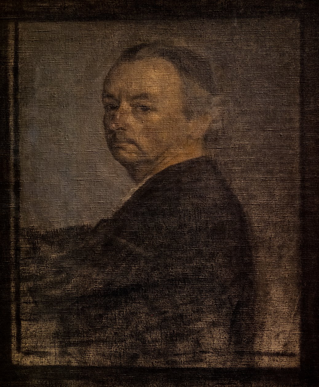 Självporträtt av Vilhelm Hammershoi