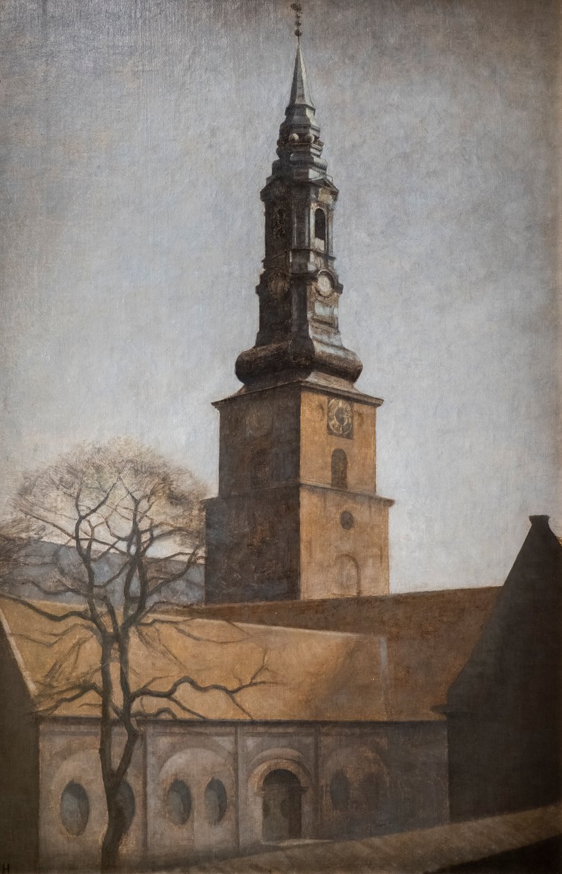Peterskyrkan, Köpenhamn av Vilhelm Hammershoi