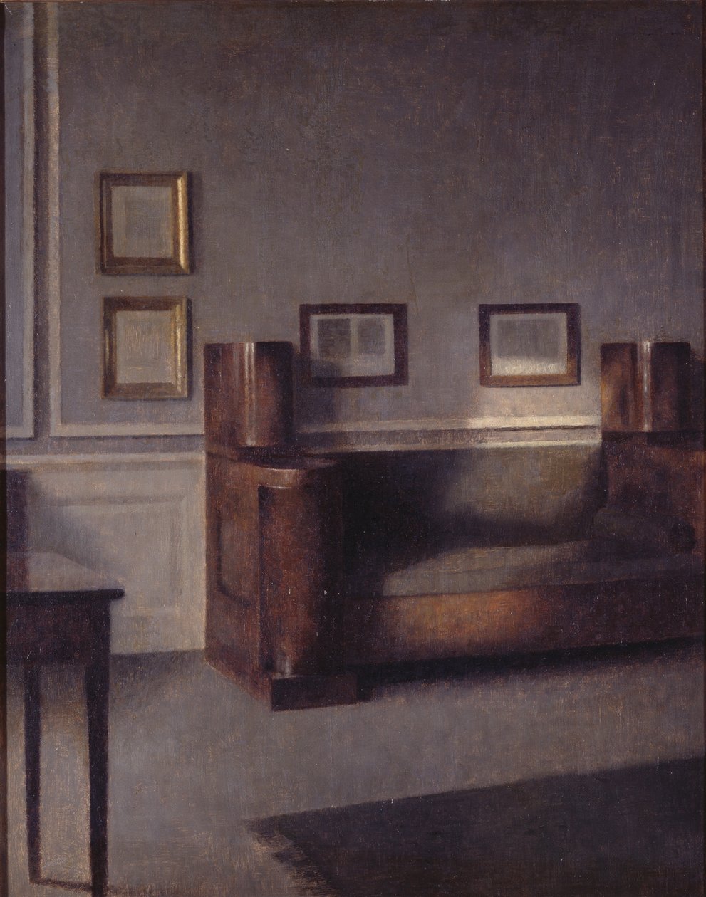 Interiör av Vilhelm Hammershøi