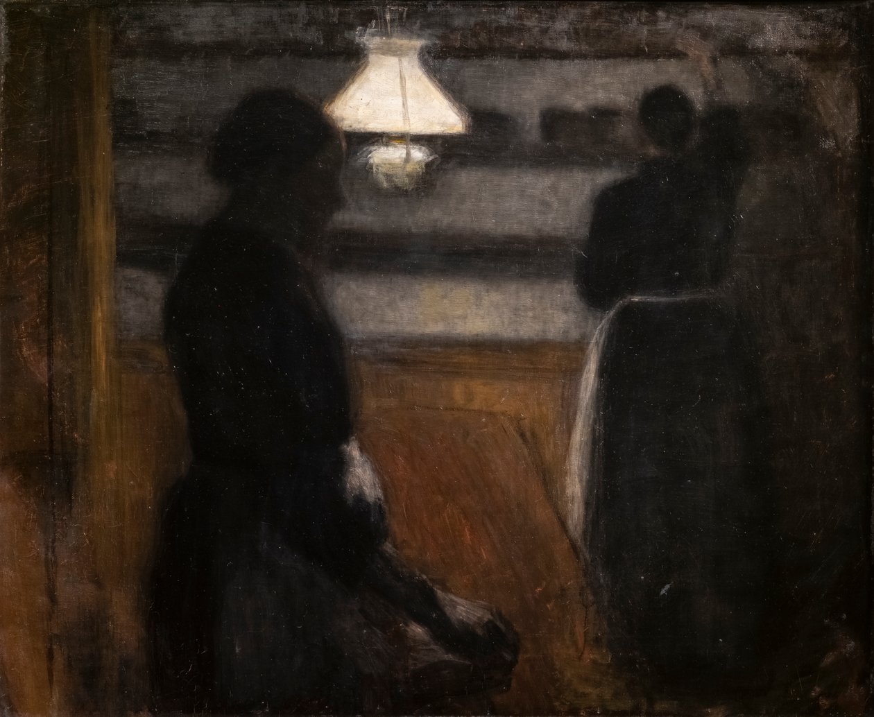 Bageriet av Vilhelm Hammershoi