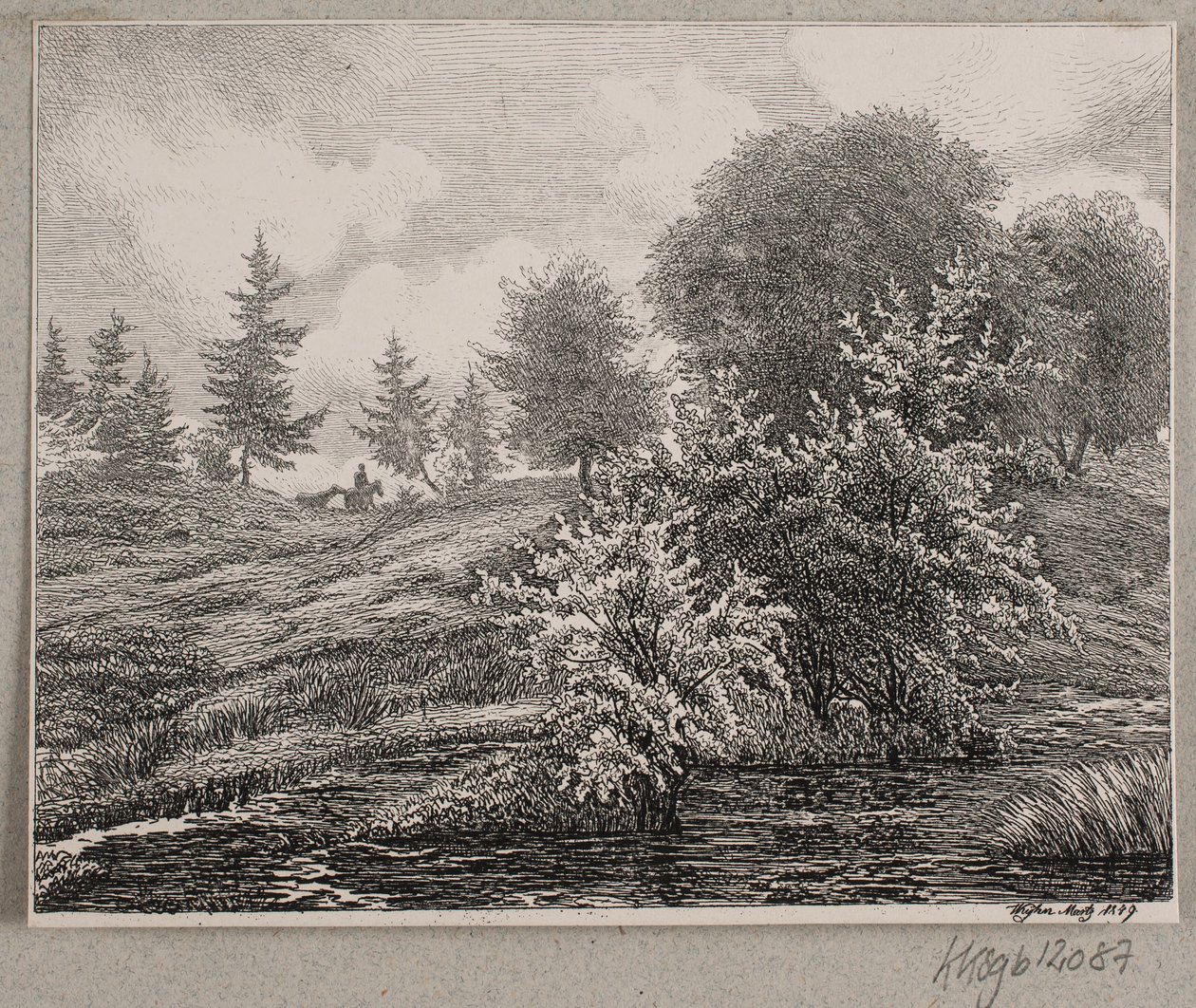 Kullar vid en myr av Vilhelm Kyhn
