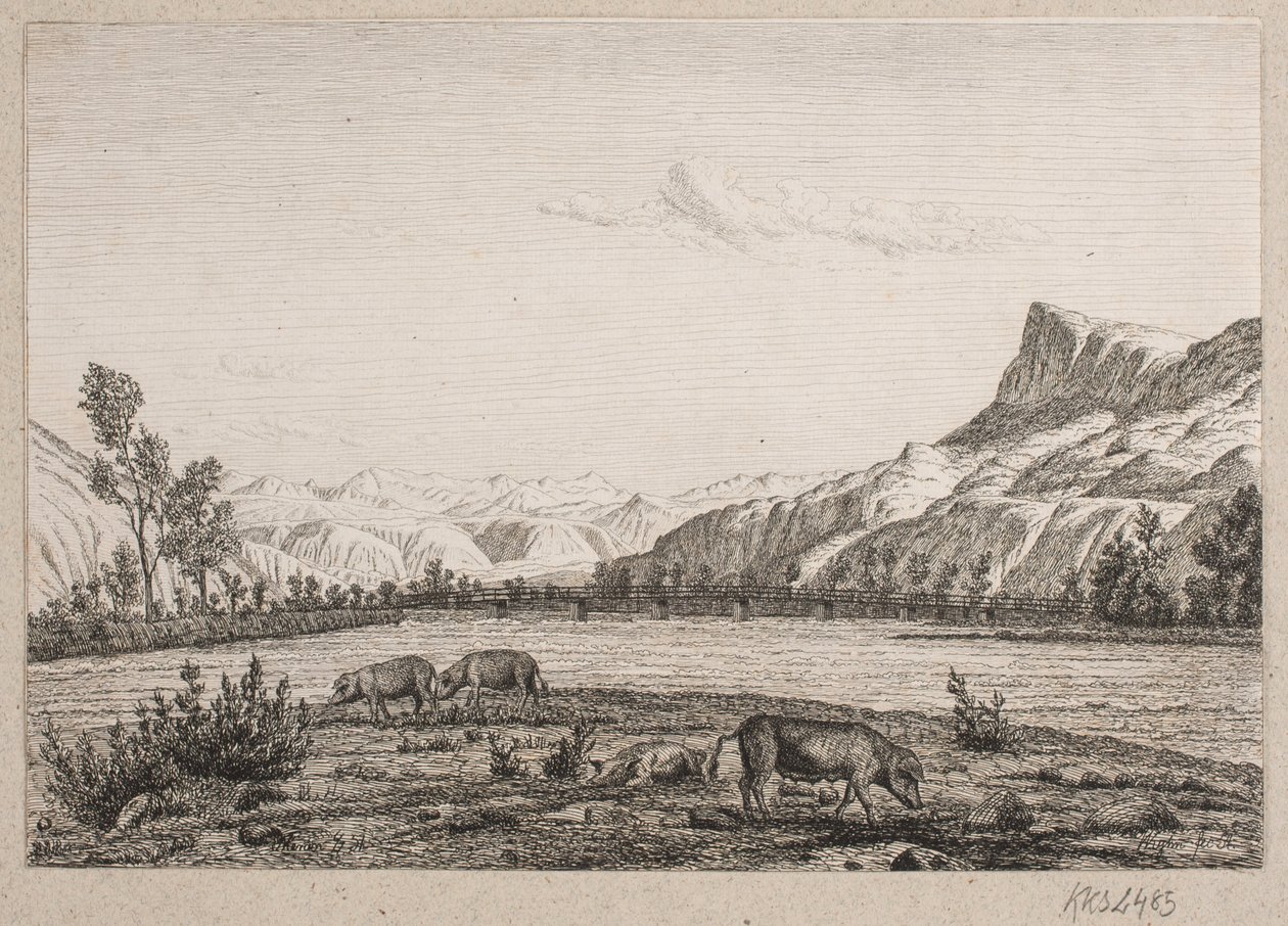 Bergsområde i Tyrolen av Vilhelm Kyhn