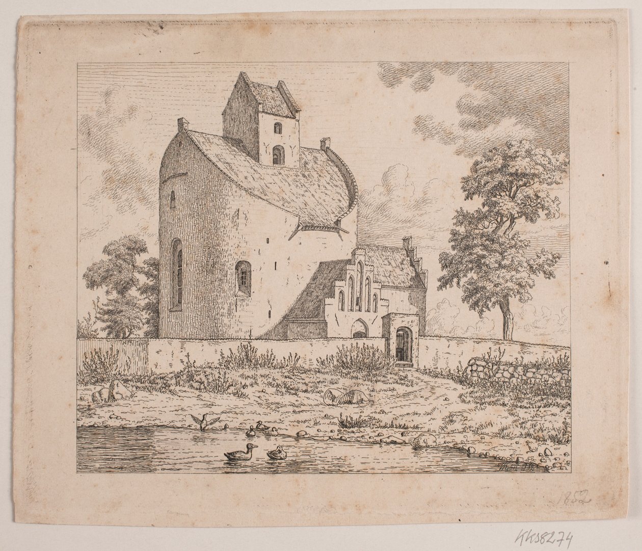 Bjernede kyrka av Vilhelm Kyhn