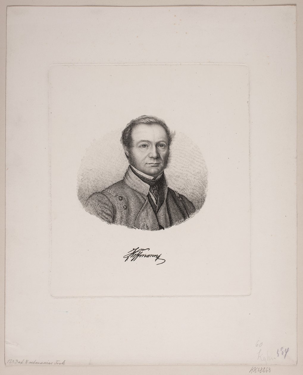 Porträtt av Johan Christopher Hoffmann av Vilhelm Kyhn
