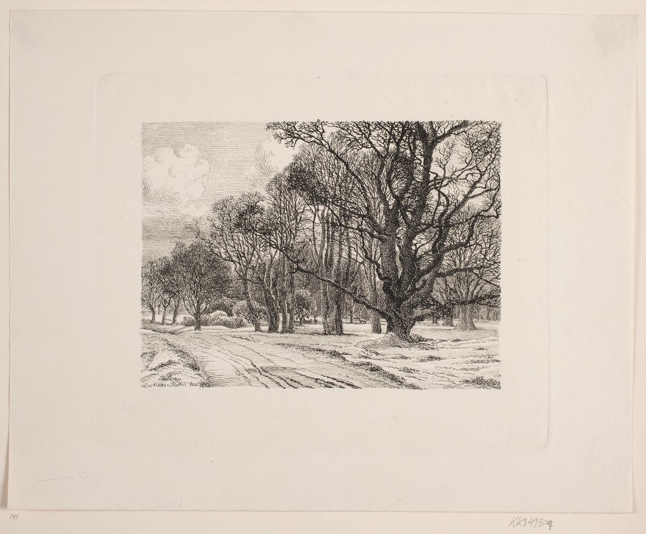 Vinter i skogen av Vilhelm Kyhn