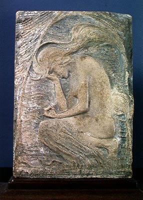 The Pain, ca 1893 (kalksten) av Ville Vallgren
