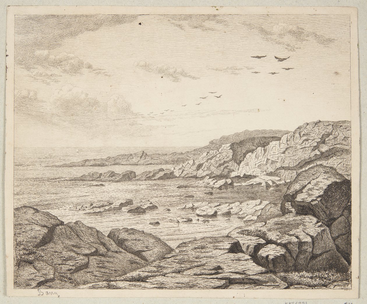 Kustdelen från Bornholm av Ville Bang