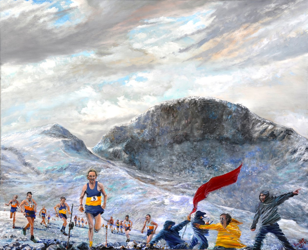 Check Point 4, 2019, av Vincent Alexander Booth