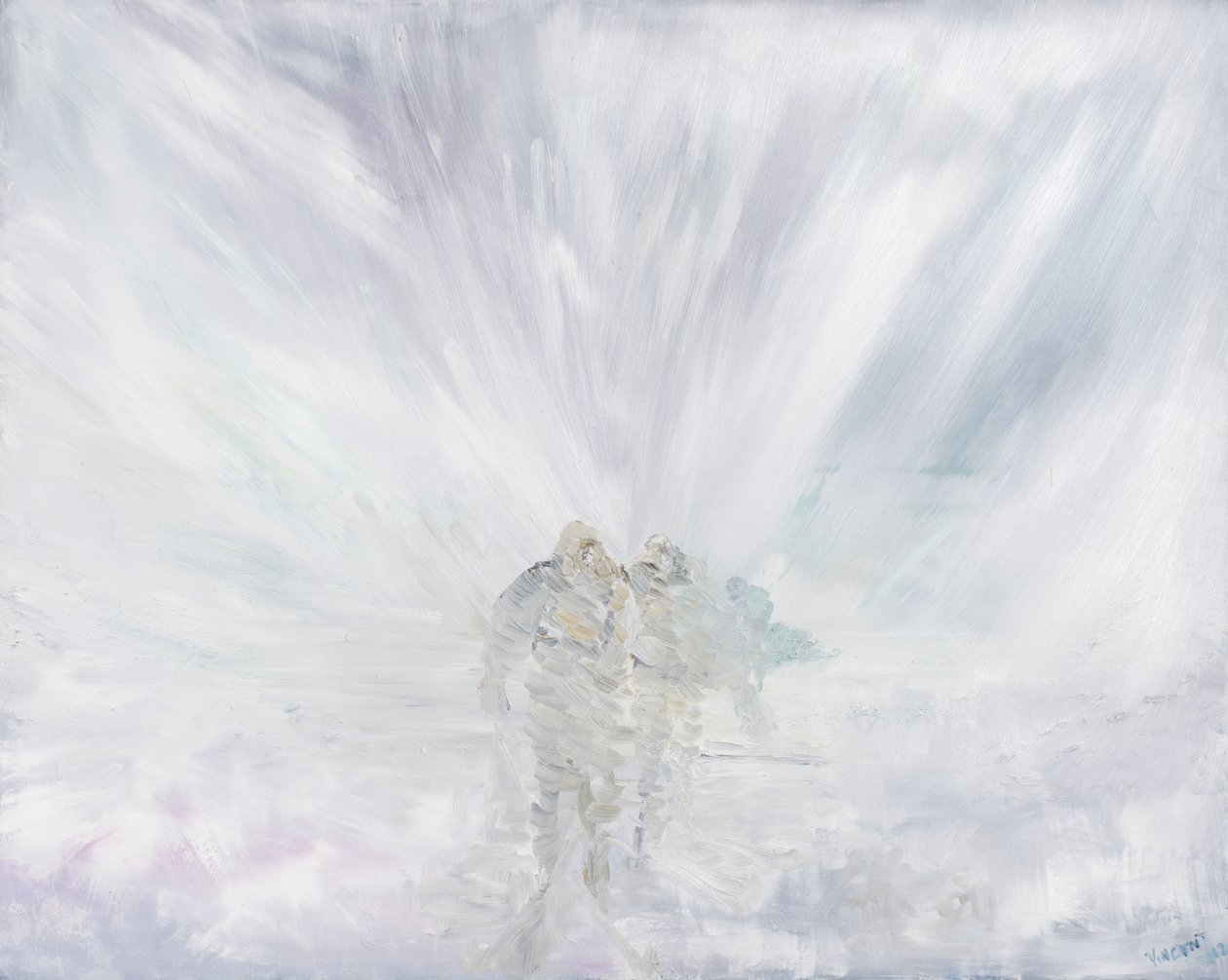 No Further, 20 mars 1912, 2012, (Olja på duk) av Vincent Alexander Booth