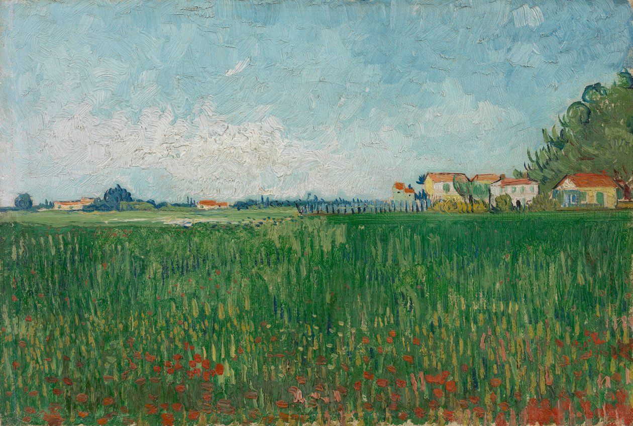 Field with Poppies av Vincent van Gogh