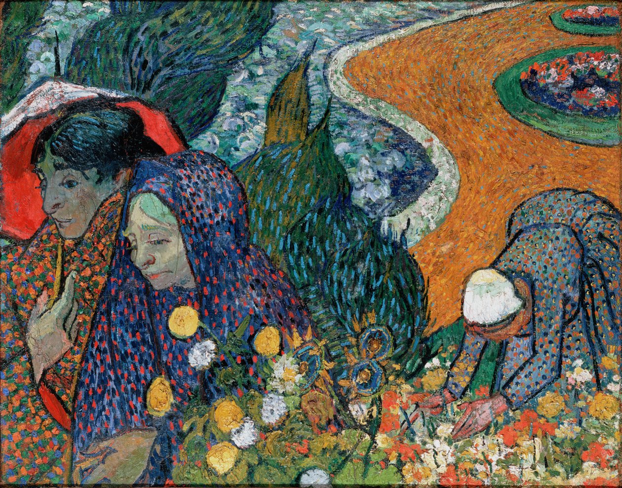 Memory of the Garden at Etten av Vincent van Gogh