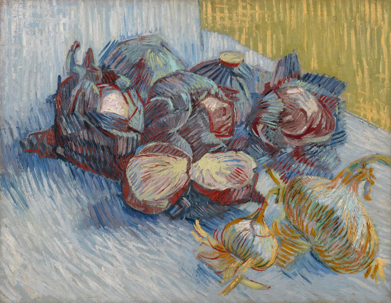 Red Cabbages and Onions av Vincent van Gogh