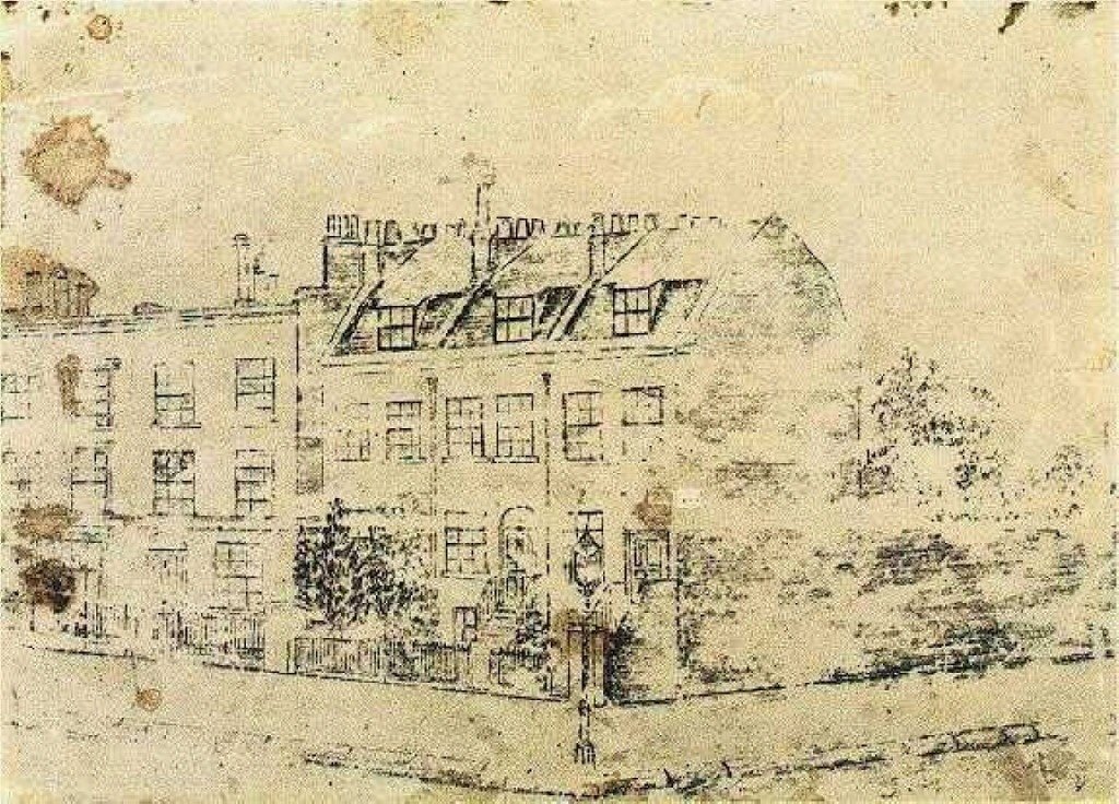 87 Hackford Road av Vincent van Gogh