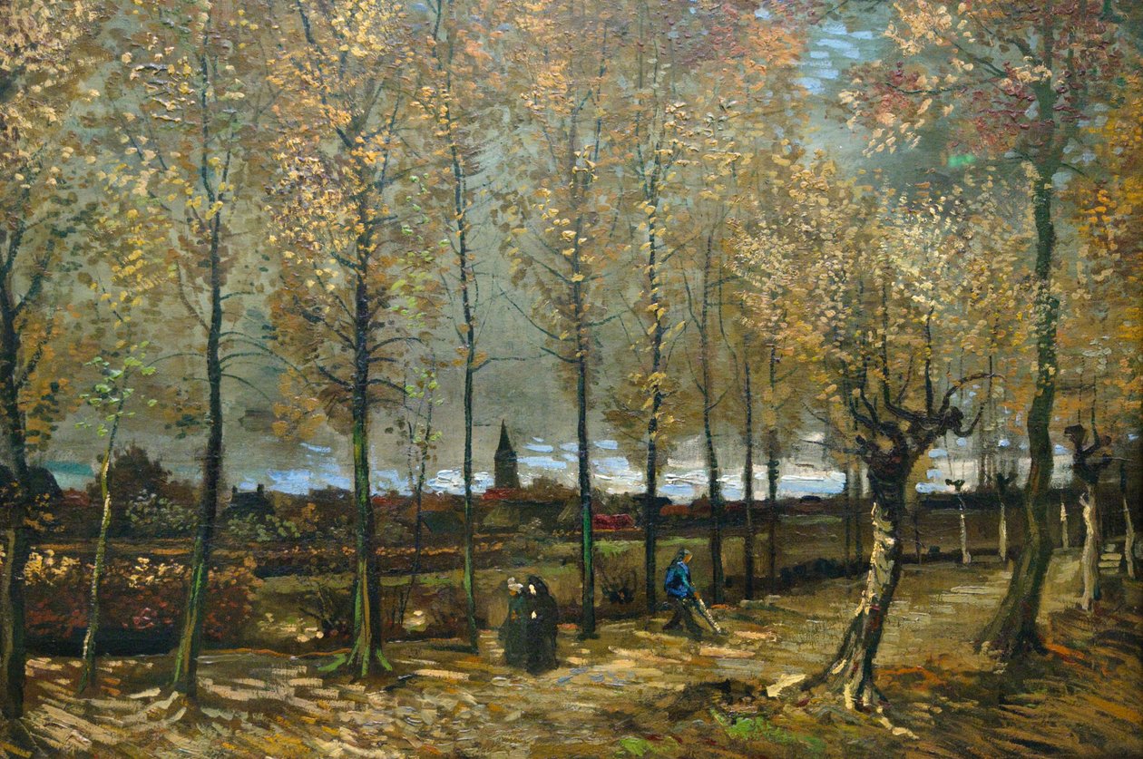 A Weavers Cottage av Vincent van Gogh