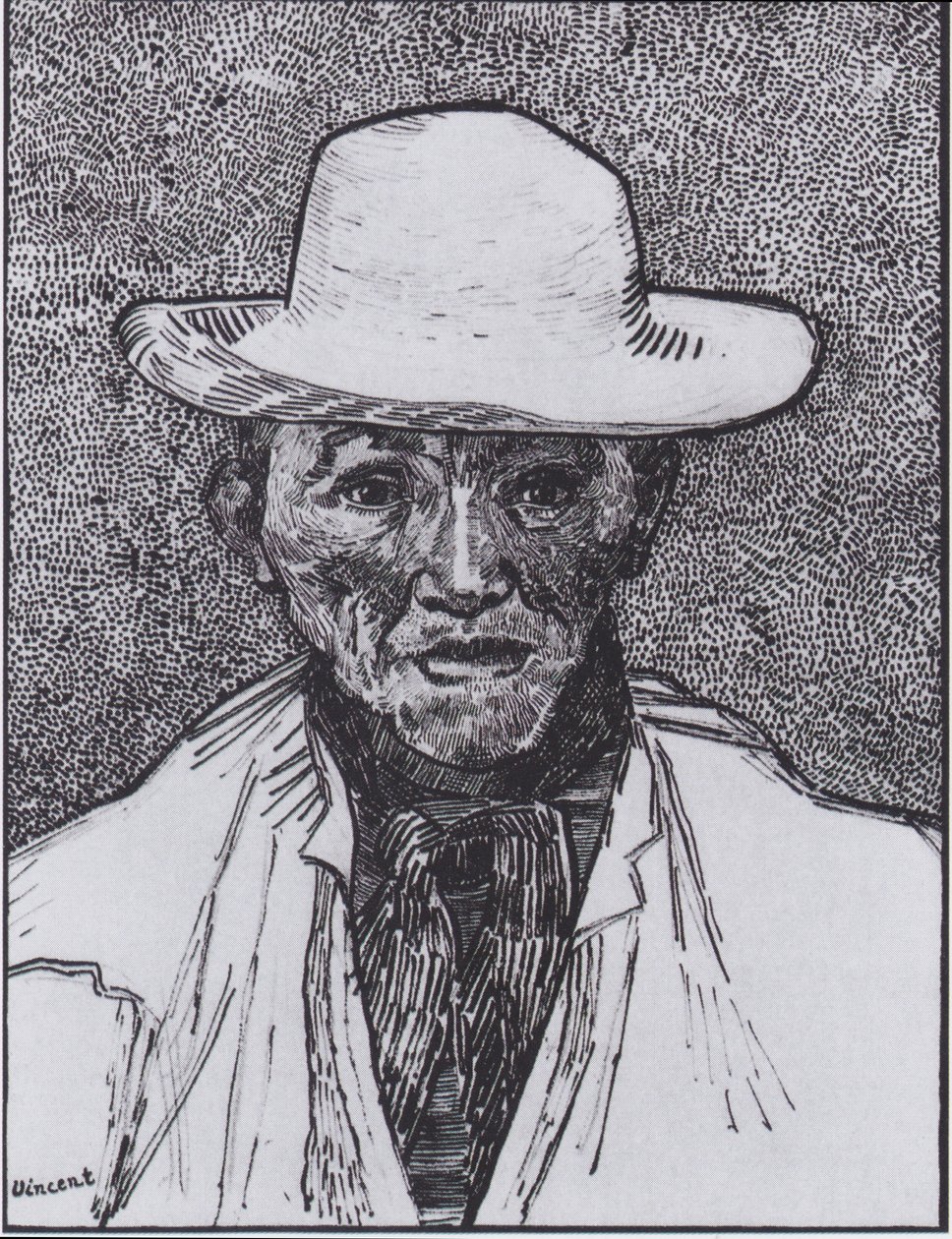 Porträtt Patience Escalier av Vincent van Gogh