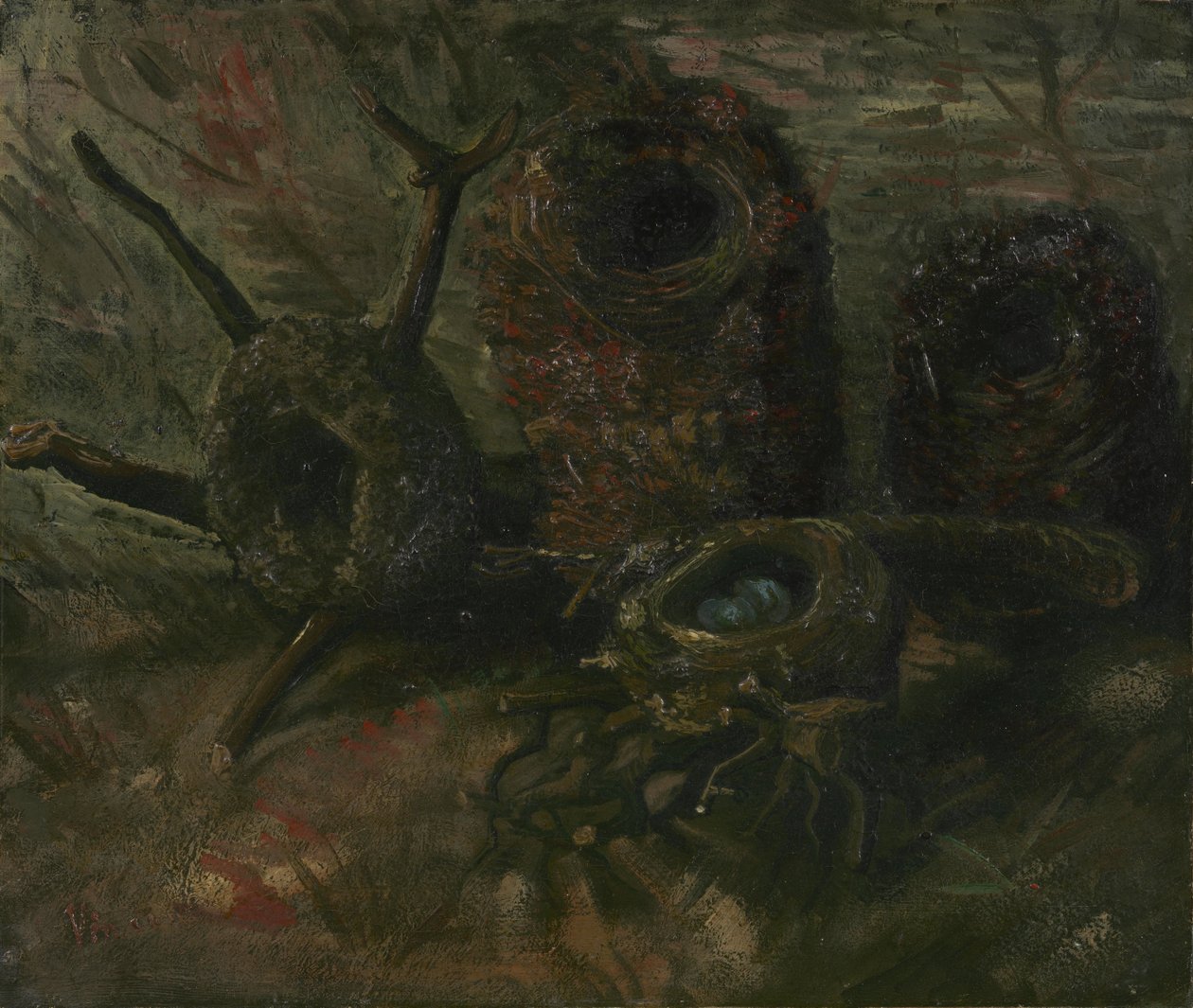 Fågelbon av Vincent van Gogh