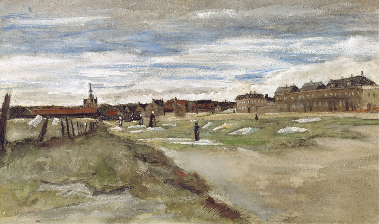 Blekningsplats vid Scheveningen av Vincent van Gogh