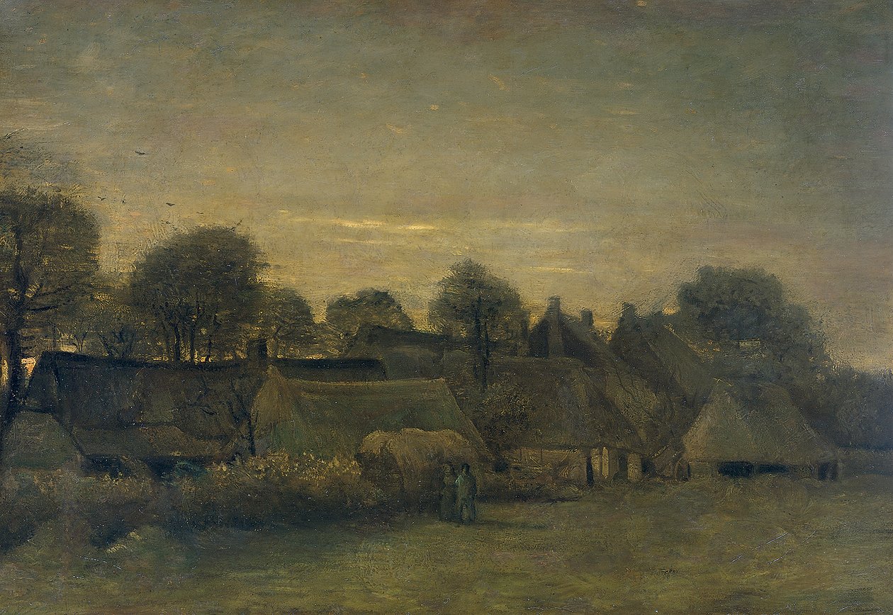 Bloemkwekerij van Pierre van de Putte aan de Schenkweg te Den Haag av Vincent van Gogh