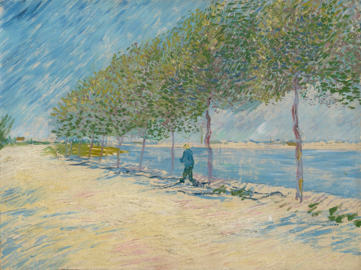 Vid Seine av Vincent van Gogh