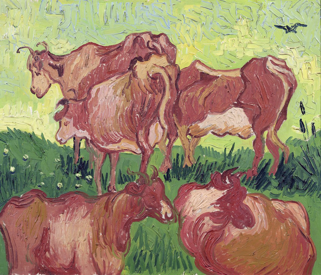 Kor, 1890 av Vincent van Gogh