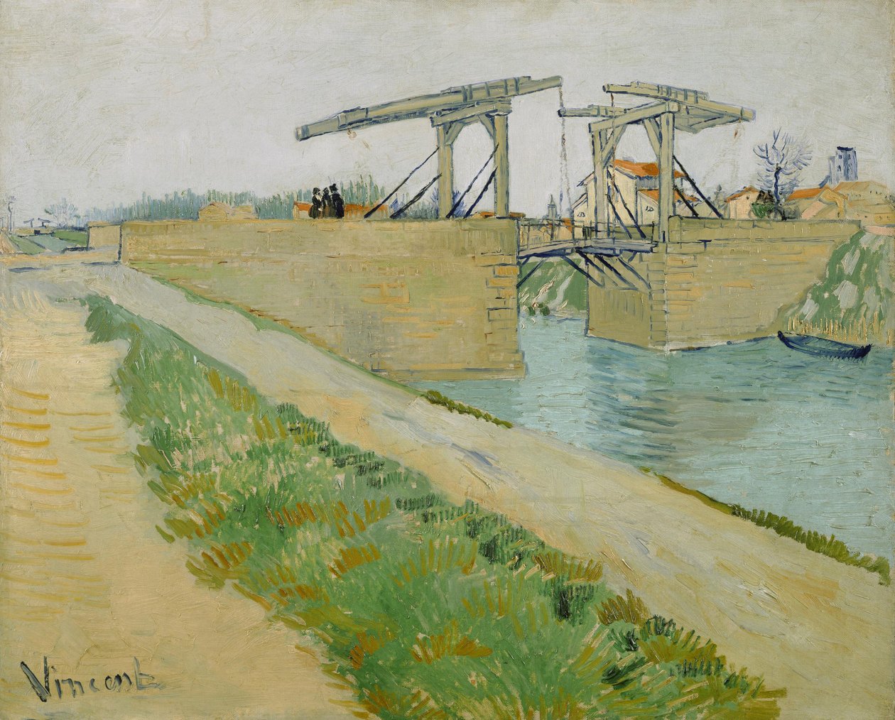 Bron över Langlois av Vincent van Gogh