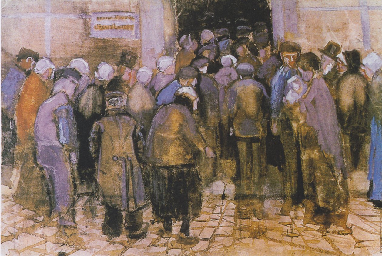 Det statliga lotteriet av Vincent van Gogh