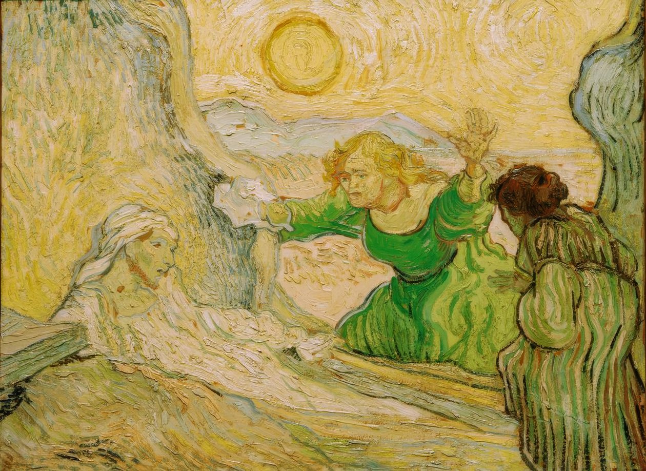 Lasarus uppståndelse av Vincent van Gogh