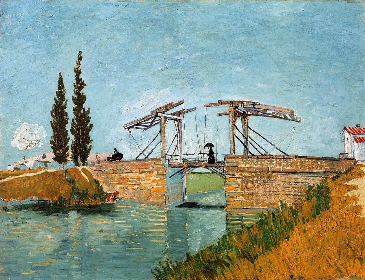 Die Zugbrücke av Vincent van Gogh