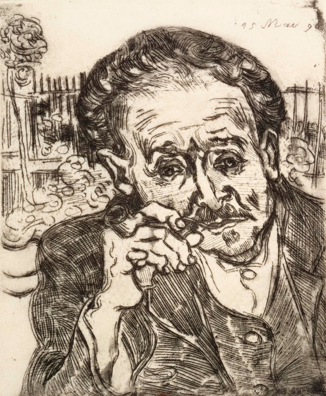 Dr Gachet av Vincent van Gogh
