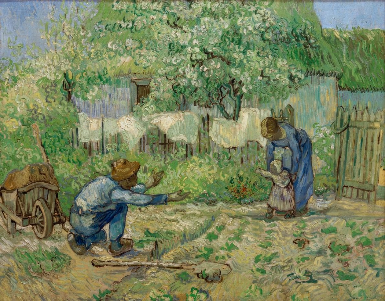 Första stegen av Vincent van Gogh