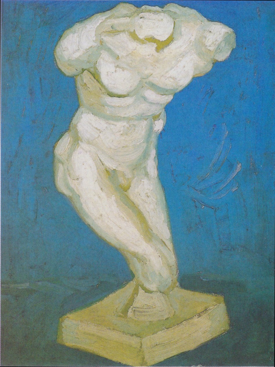 Torso av gips (man) av Vincent van Gogh