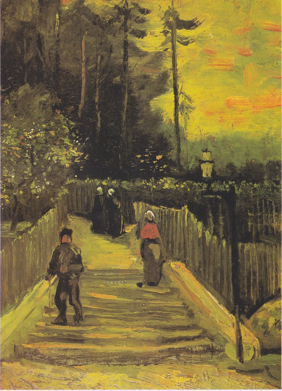 Liten stig i Montmartre av Vincent van Gogh