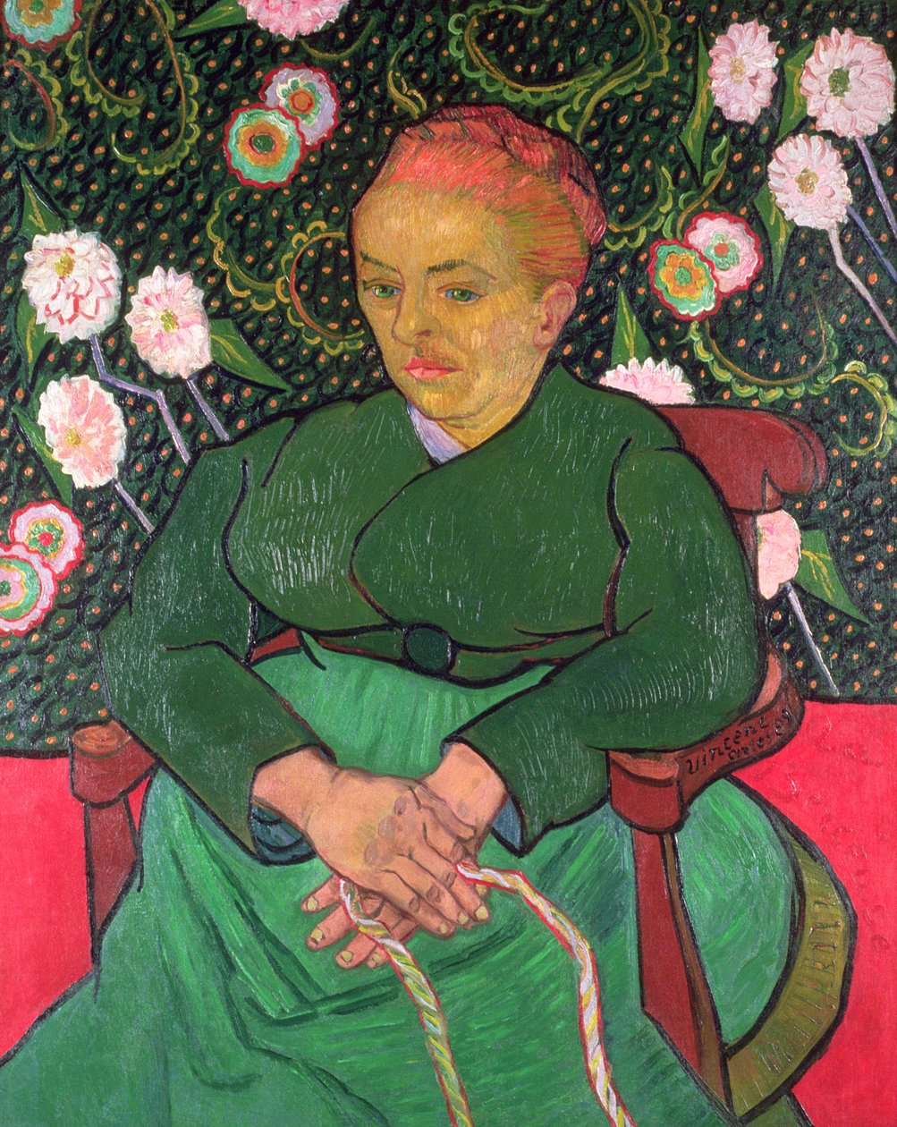 Vaggvisan, januari 1889 av Vincent van Gogh