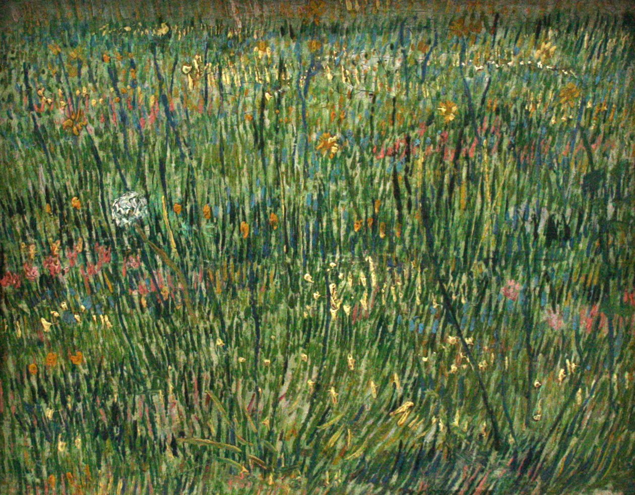 Patch of grass av Vincent van Gogh
