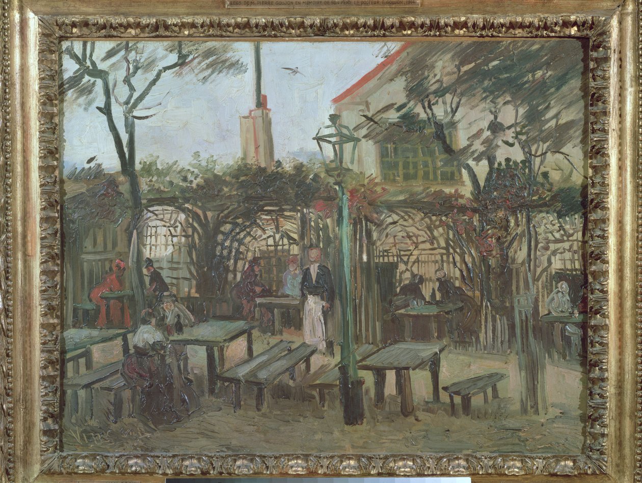 Pleasure Gardens i Montmartre, 1886 av Vincent van Gogh